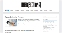 Desktop Screenshot of inter-sections.net