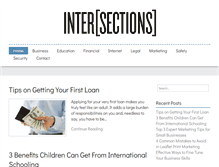 Tablet Screenshot of inter-sections.net